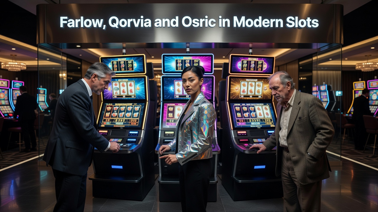 Farlow, Qorvia and Osric in Modern Slots
